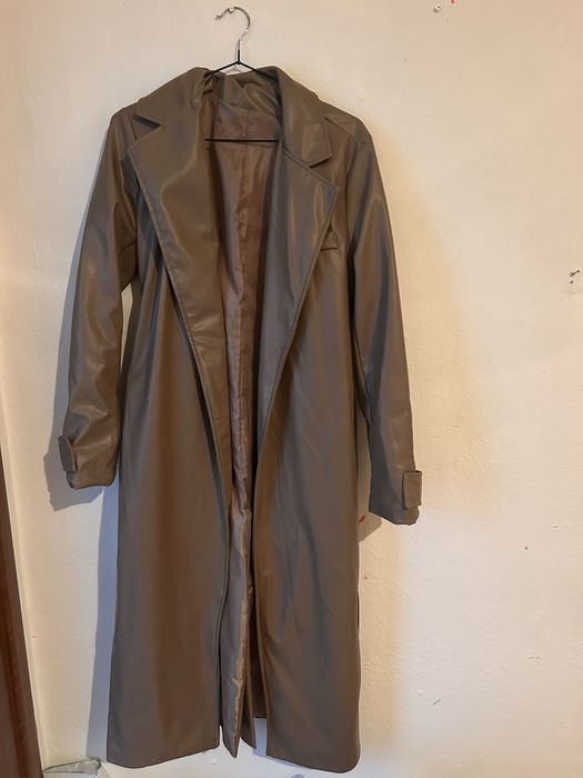 Кожено палто