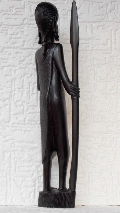 statueta abanos,sculptura,arta africa statuie veche antic vintage