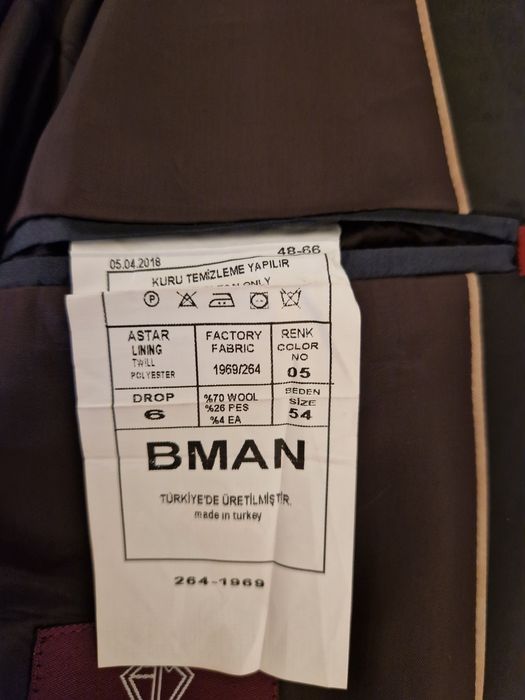 Costum de barbat BMAN