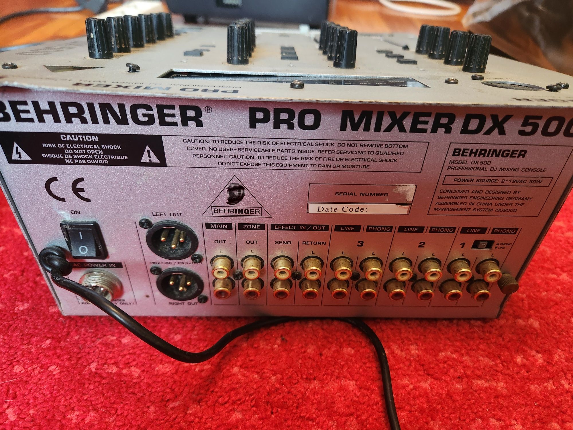 Lot mixere audio