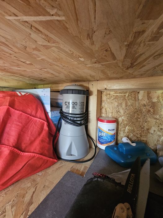 Piscina cadru metalic