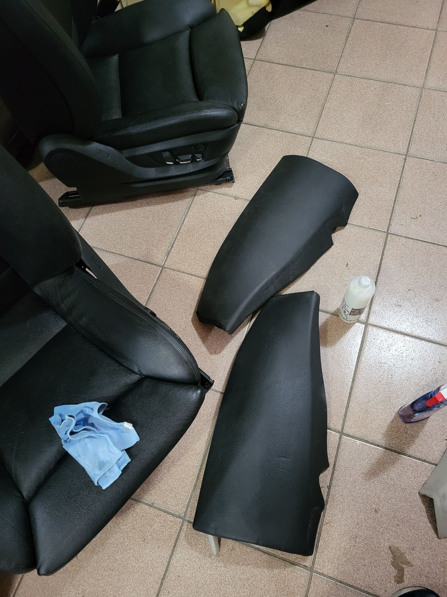Кожен, комфортен салон, седалки за BMW F11