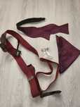 Set papion/batista/bretele/butoni costum nunta etc