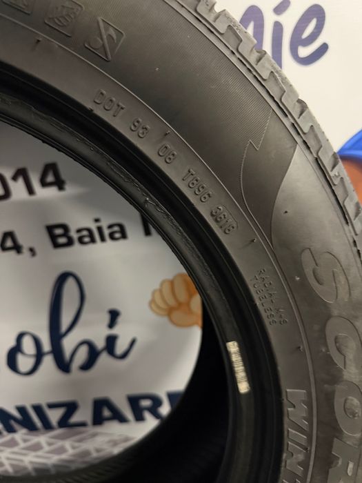 Anvelope 235 55 19 Pirelli M+S Iarna, in stare foarte buna!