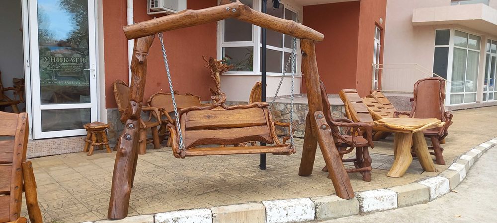 Уникална люлка - дъб масив