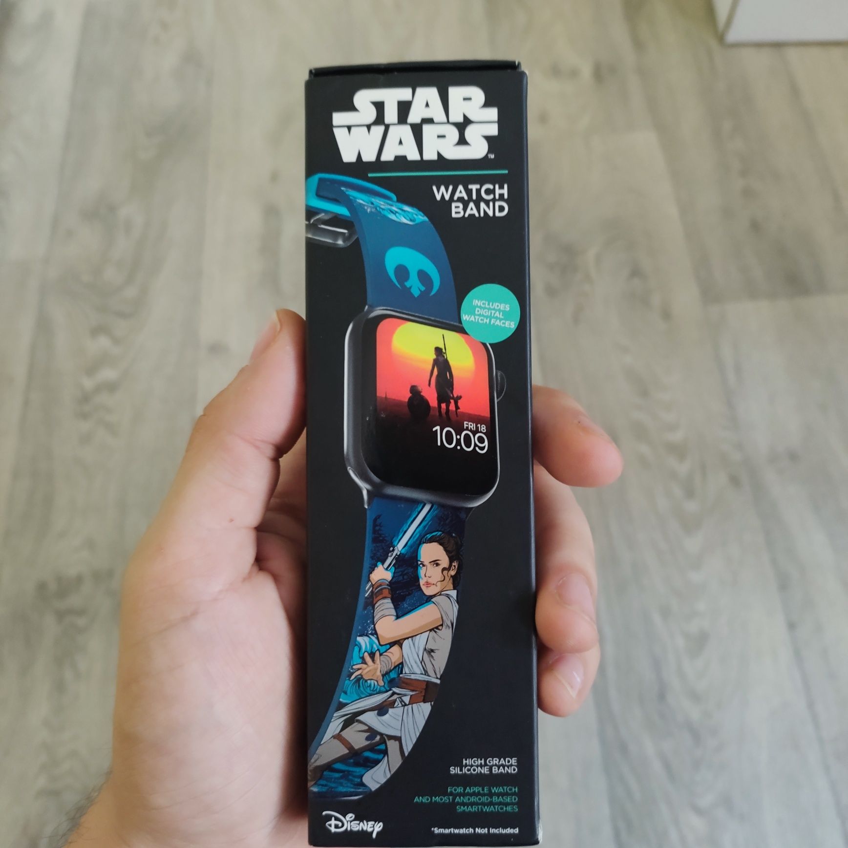 Лицензирана каишка на Рей от Star Wars за смарт часовник
