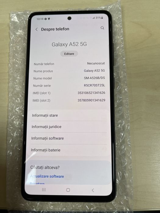 Samsung Galaxy A52 5G Dual Sim 128GB Black ID-yym896