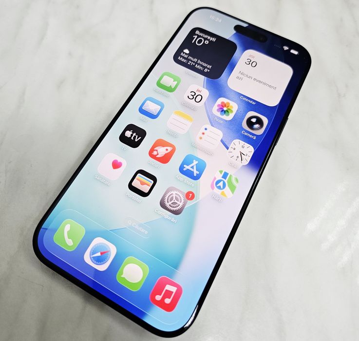 iPhone 16 Pro Max 256 GB Black 100% 238 Cicluri Zeus Amanet 64863