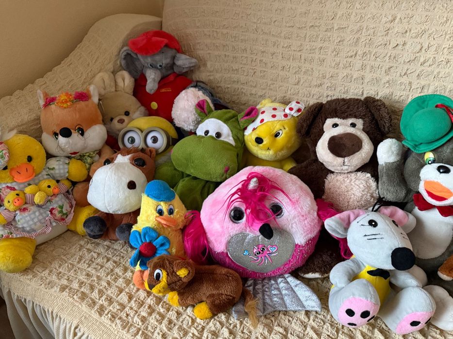 Плюшени играчки.