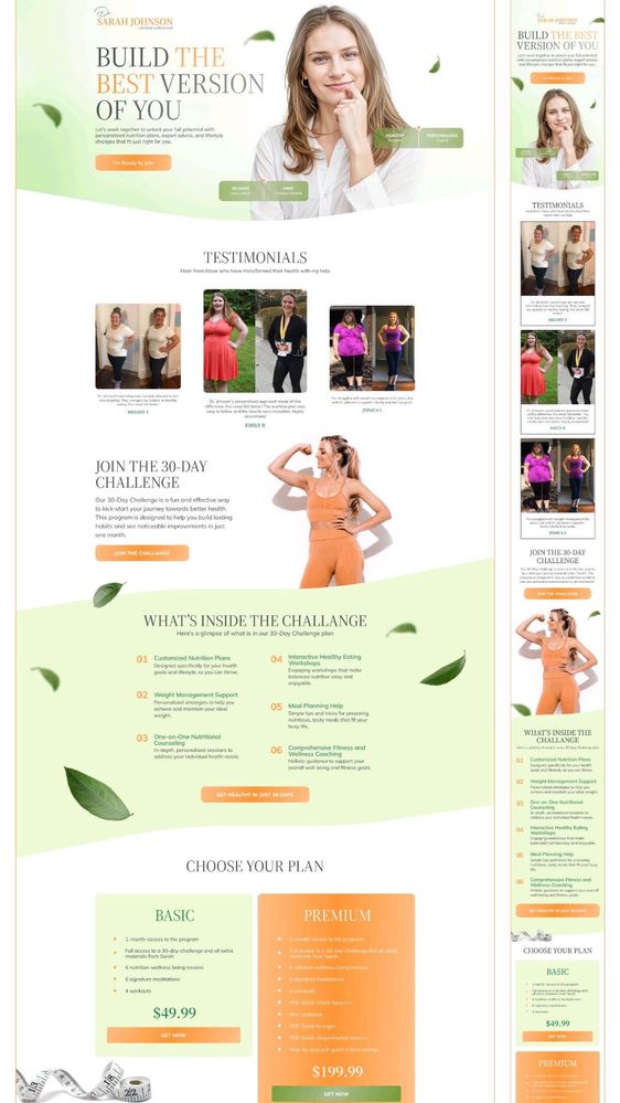 Сайт, лендинг, landing page, пригласительное