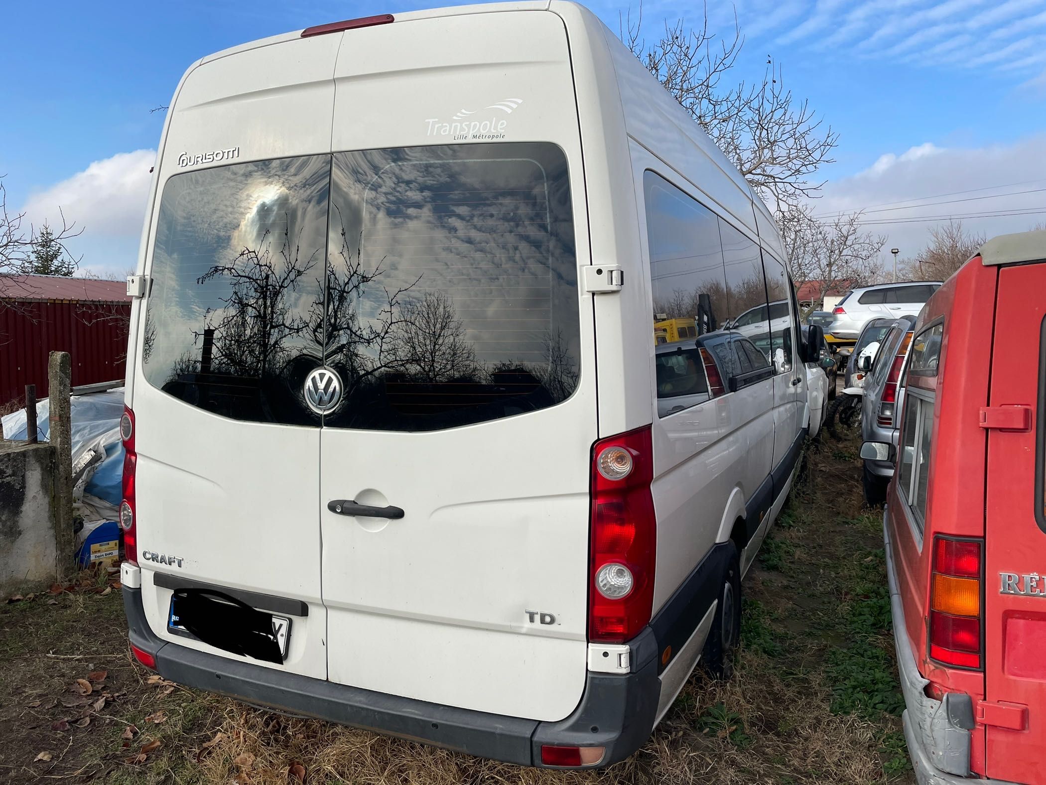 Vw Crafter Фолксваген Крафтер 2,5 TDI на части