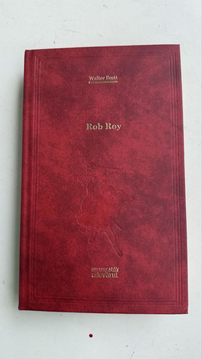 Cartea “Rob Roy”, de Walter Scott