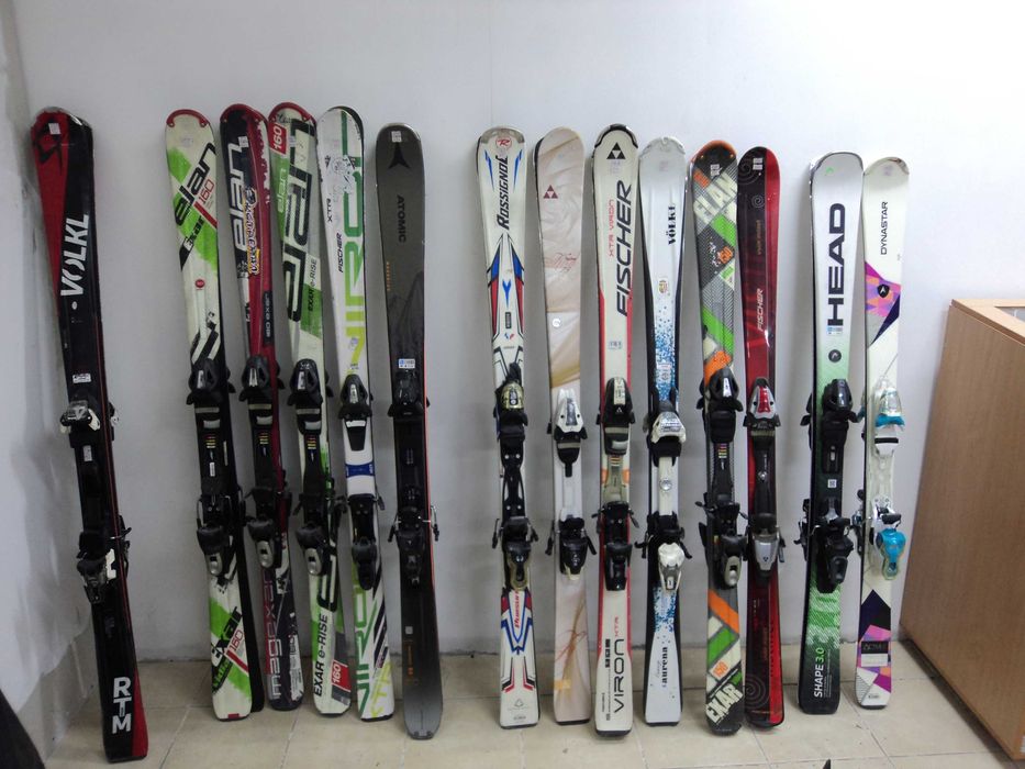 Не новые лыжи ATOMIC м-ль RACE SL Titanium 157 см с кр ATOMIC NEOXTL12