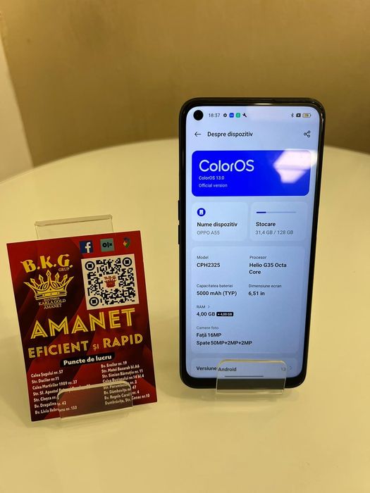 Oppo A55 Amanet BKG