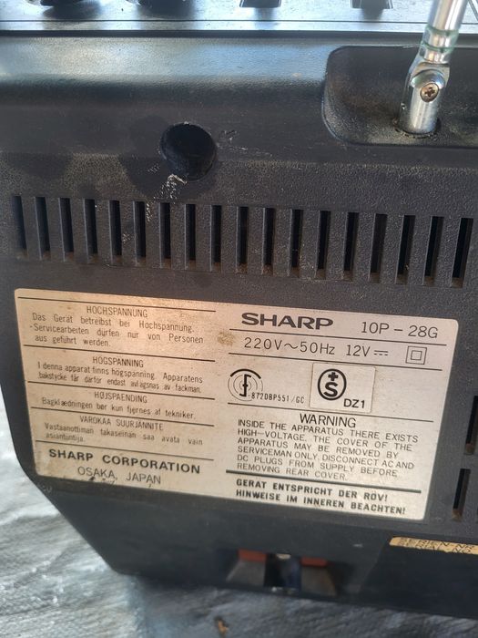 Radio, casetofon,tv SHARP