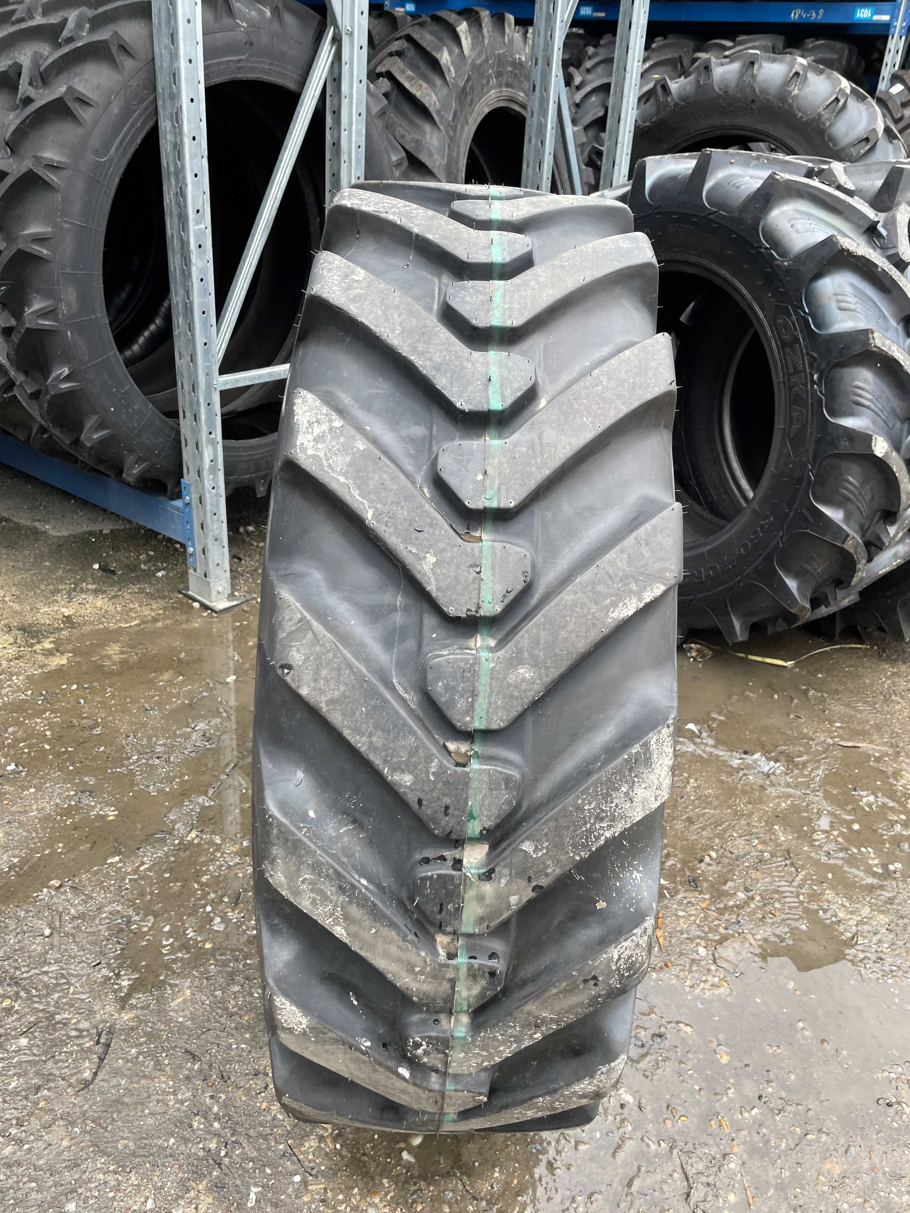 Cauciucuri noi industriale 15.5/80-24 pentru buldo marca OZKA