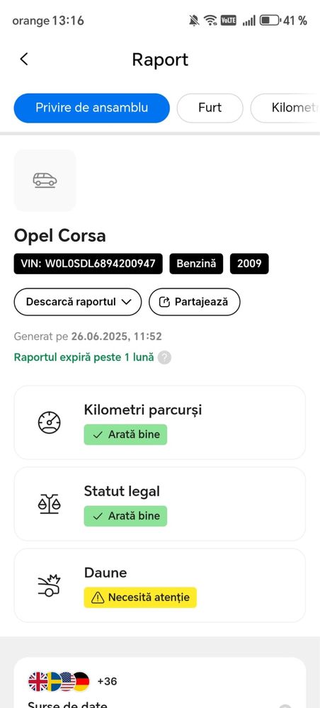 Opel de vanzare
