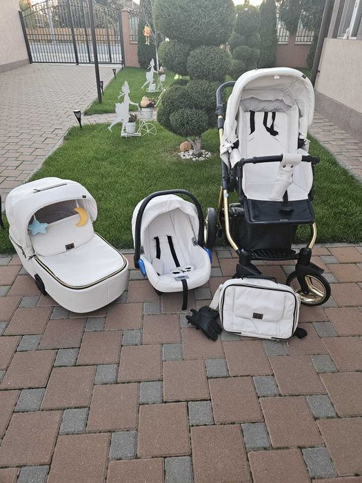 Vand carucior 3 in 1 Adamex alb