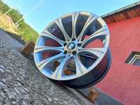 18 Bmw SILVER Style 166M E39 E60 E61 E90 E91 F10 F11 F30 F31 8.5 9.5J