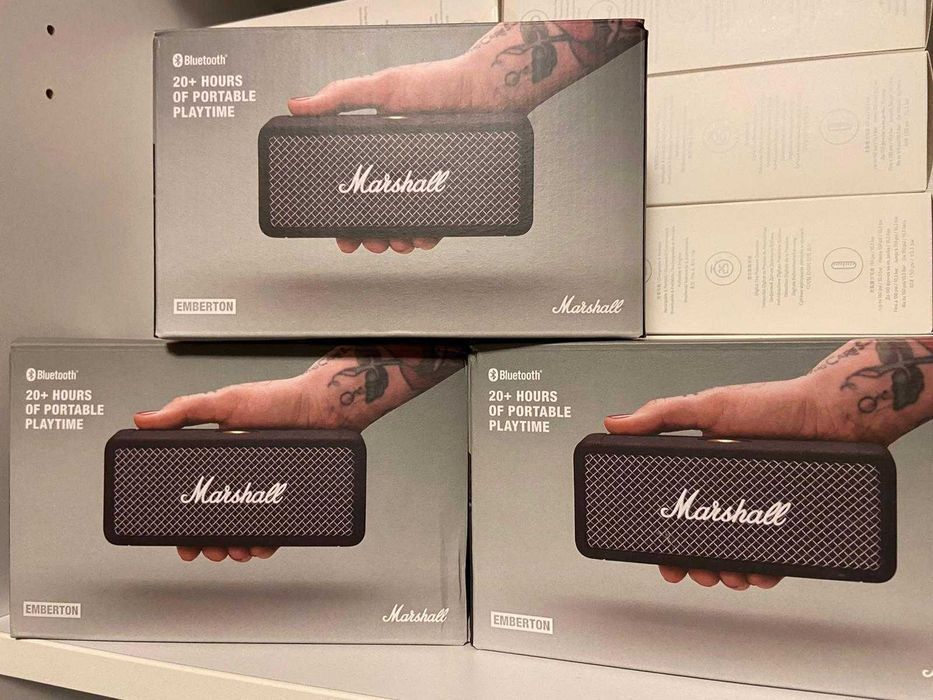 Sigilata / Noua Boxa Portabila Premium Marshall Emberton 20h Playtime