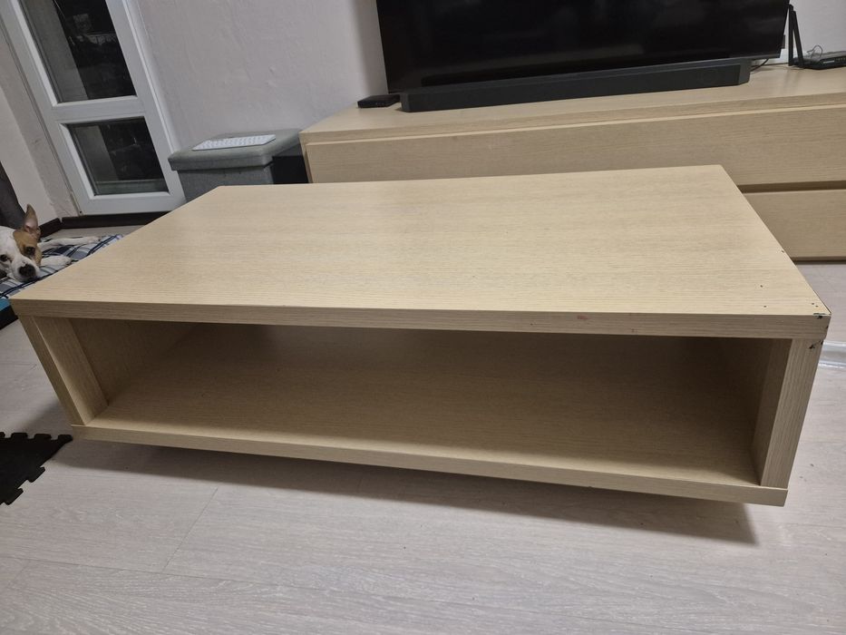 Общо 200лв - Масивни ТВ шкаф, скрин, маса и етажерка