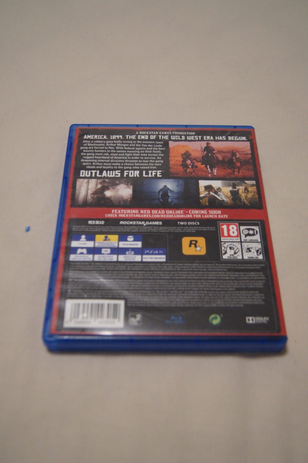 Red Dead Redemption 2 pentru PS4 cu hartă