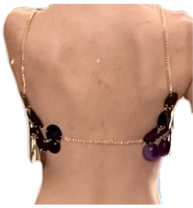 Top paiete model gen Hm x Rabanne realizat manual