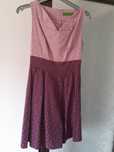 Rochie ocazie brocart lila 38