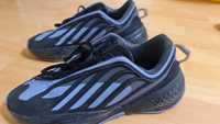 Pantofi sport Adidas, barbatesti, culoare negru-albastru, marimea 44