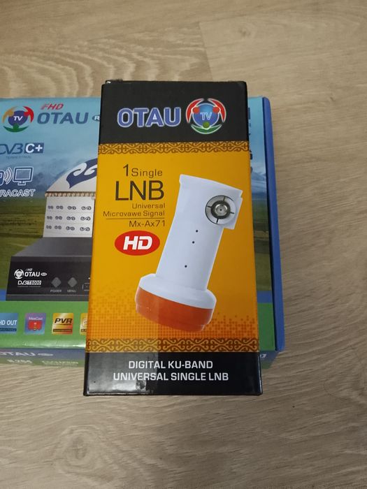 Спутниковый конвертер, головка, для настройки пушка  Отау ТВ,  Алма ТВ