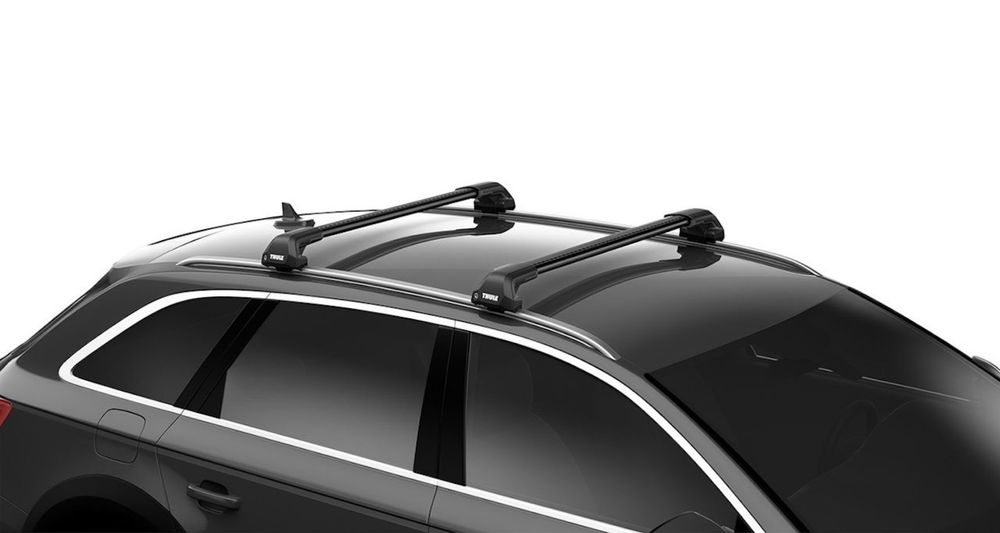 Bare transversale Thule Evo Flush Rail Wingbar Edge Black - Audi Q5