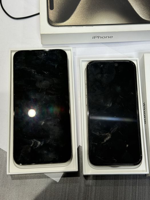 Iphone 15 pro 3 штук, iphone 15 pro max 1 штук