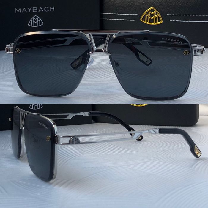 Мъжки слънчеви очила правоъгълни 4 цвята Maybach