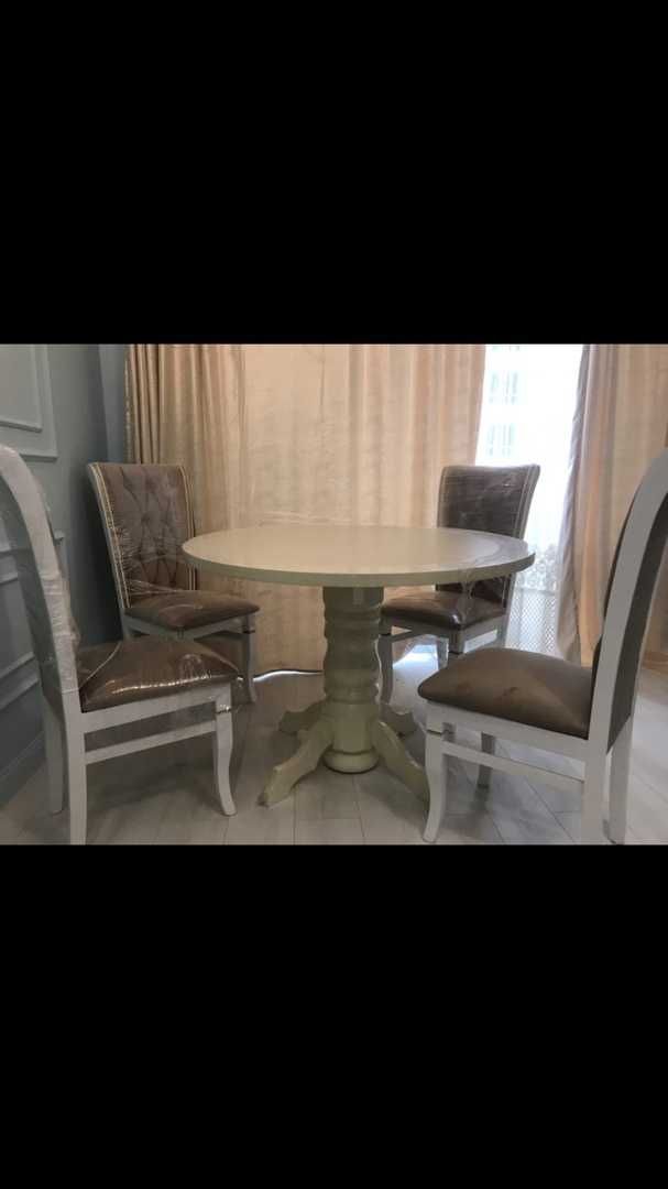 Круглый стол Алматы , Стол стул , Квартира стол