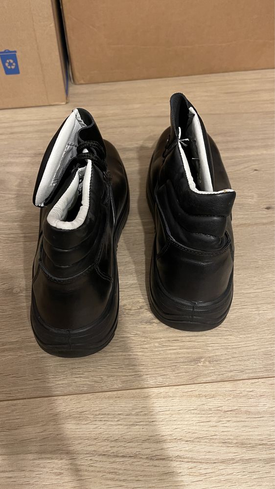 Pantofi Bocanci Lucru Nr. 41 Lenox Piele Santier Bot Intarit Protectie