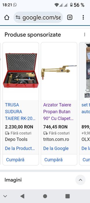 Vând aparat de sudura autogen