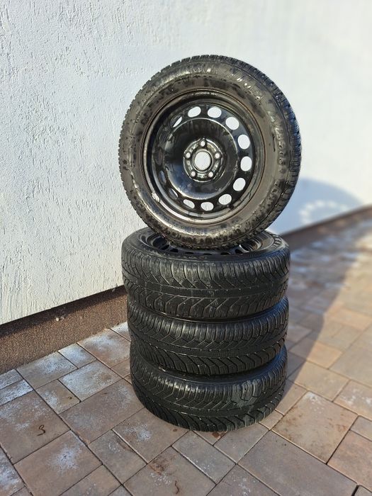 Jannte cu cauciucuri iarna 5×112/205/60/16