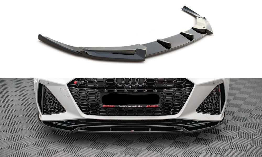 Ауди а6 рс6 ц8 преден лип спойлер / Audi A6 C8 RS6 Lip Spoiler