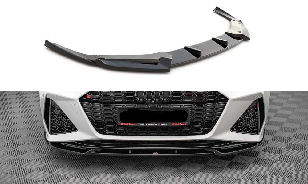 Ауди А6 ц8 преден лип спойлер RS6 / Audi A6 C8 RS6 Lip Spoiler