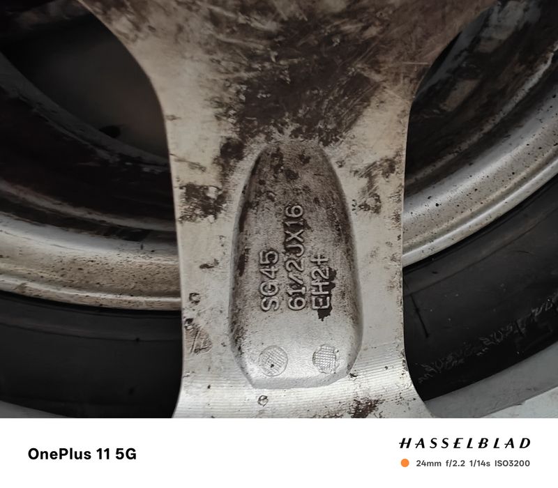 Алуминиеви джанти с със зимни гуми 205/55/16