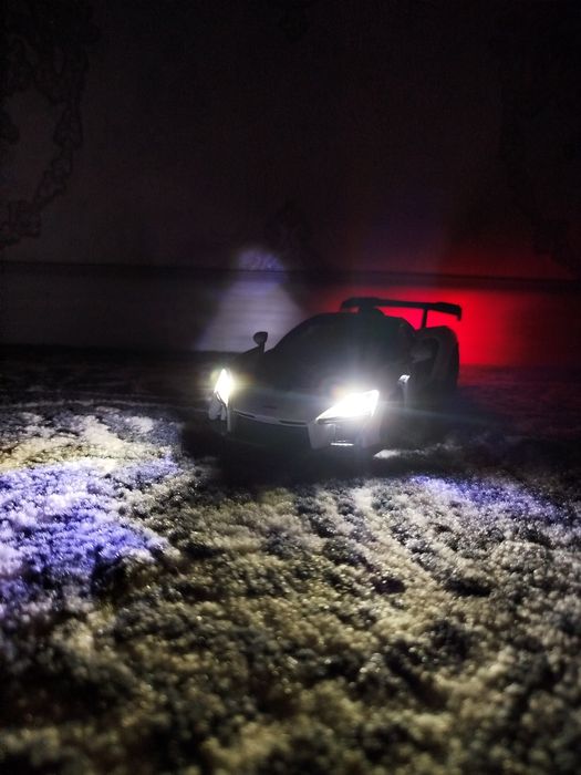 Metallic car McLaren Senna gtr