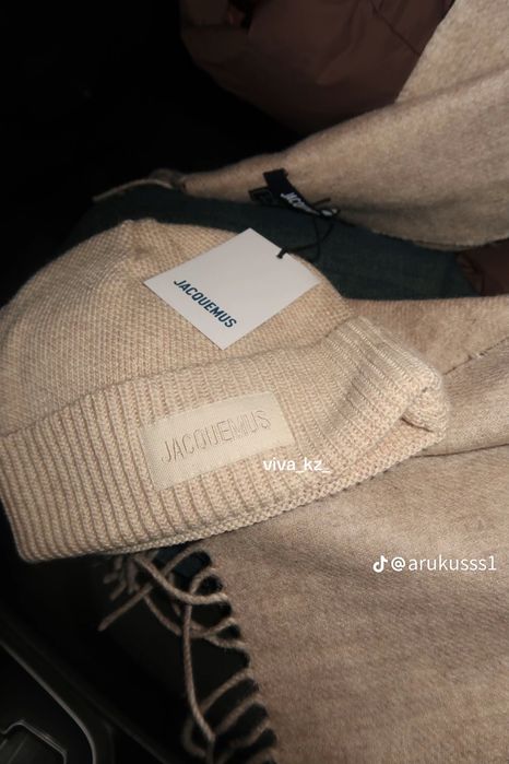 Шапка и шарф комплект