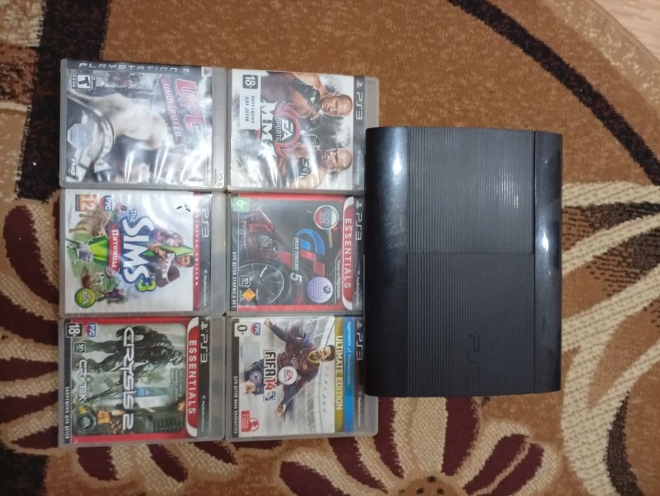 Playstation 3 super slim Прошитая 500gb+