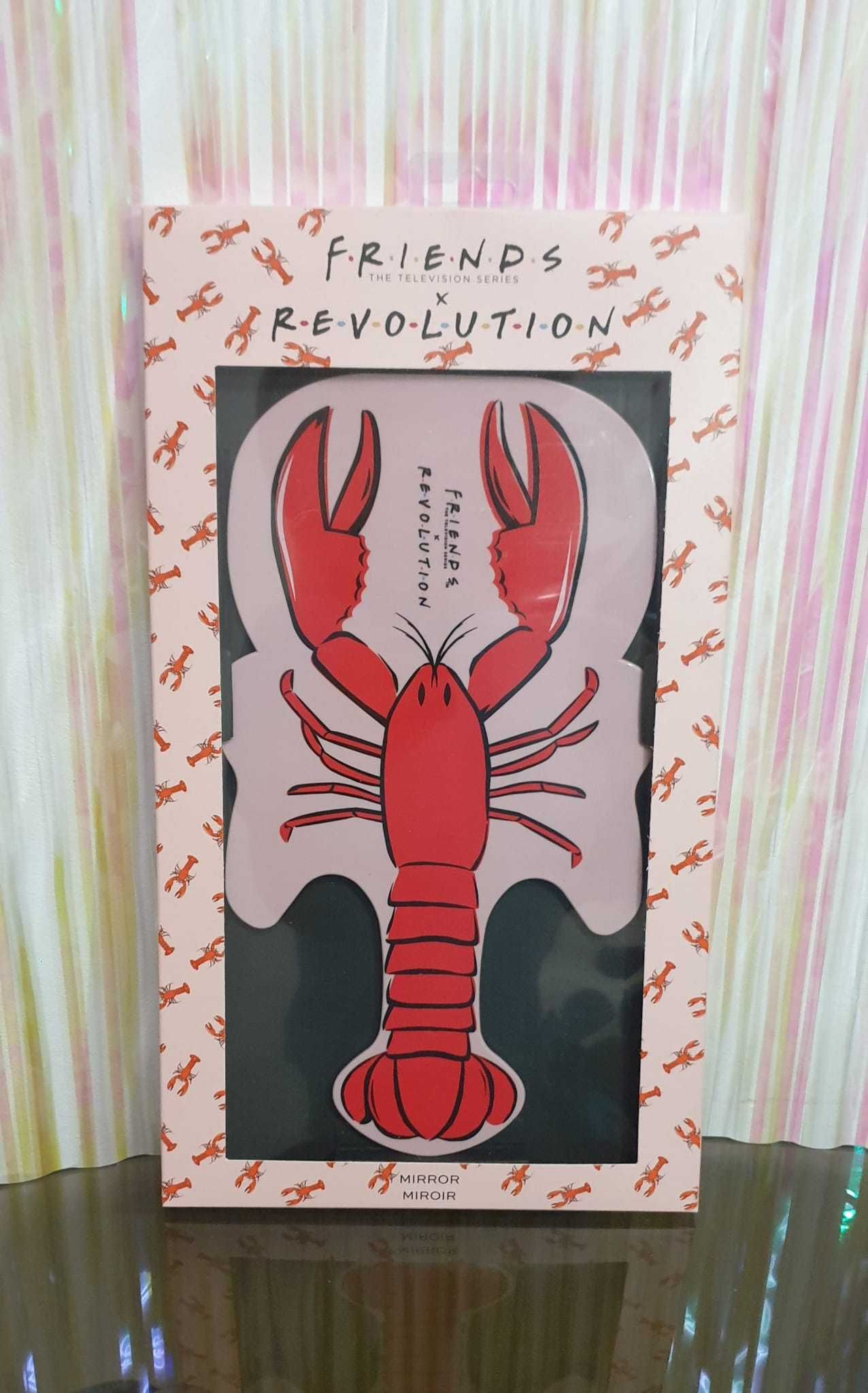 Paleta de farduri Revolution Lobster + oglinda de mana