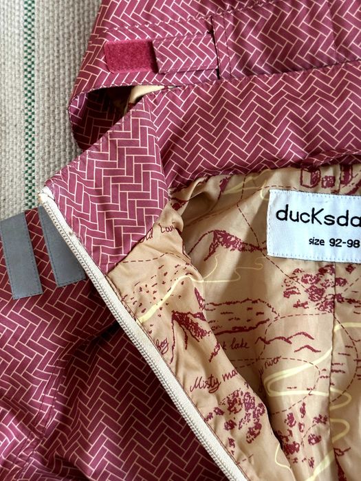 Детски костюм за дъжд и вятър DucKsday размер 92-98см