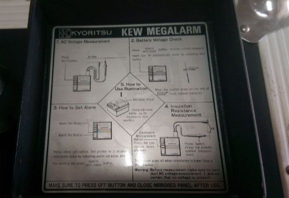 Multimetru analogic KYORITSU Made in JAPAN Model 3202 NOU
