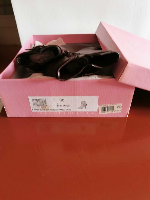 Ghete piele naturala elegante Roberto Botella