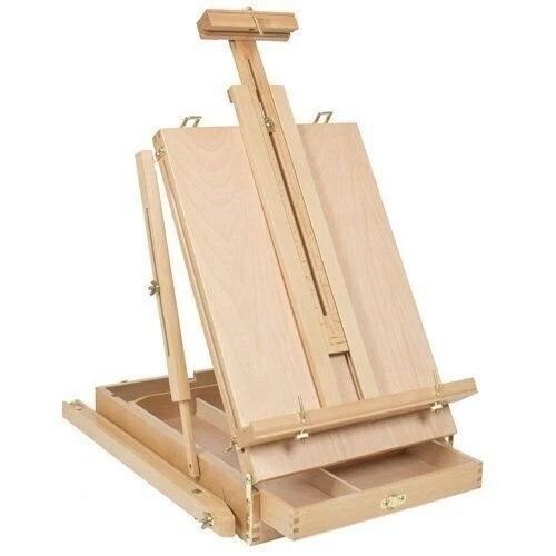 Trepied/sevalet portabil din lemn de fag, compact
