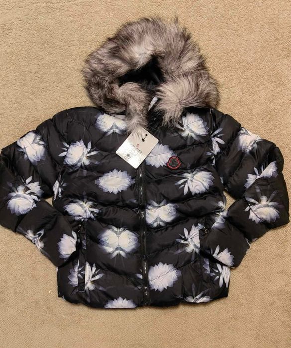 Дамско яке MONCKER естествен косъм от лисица