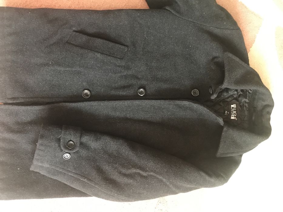 пальто на мальчика  8-9 лет Tug, шерсть 80% на подкладке